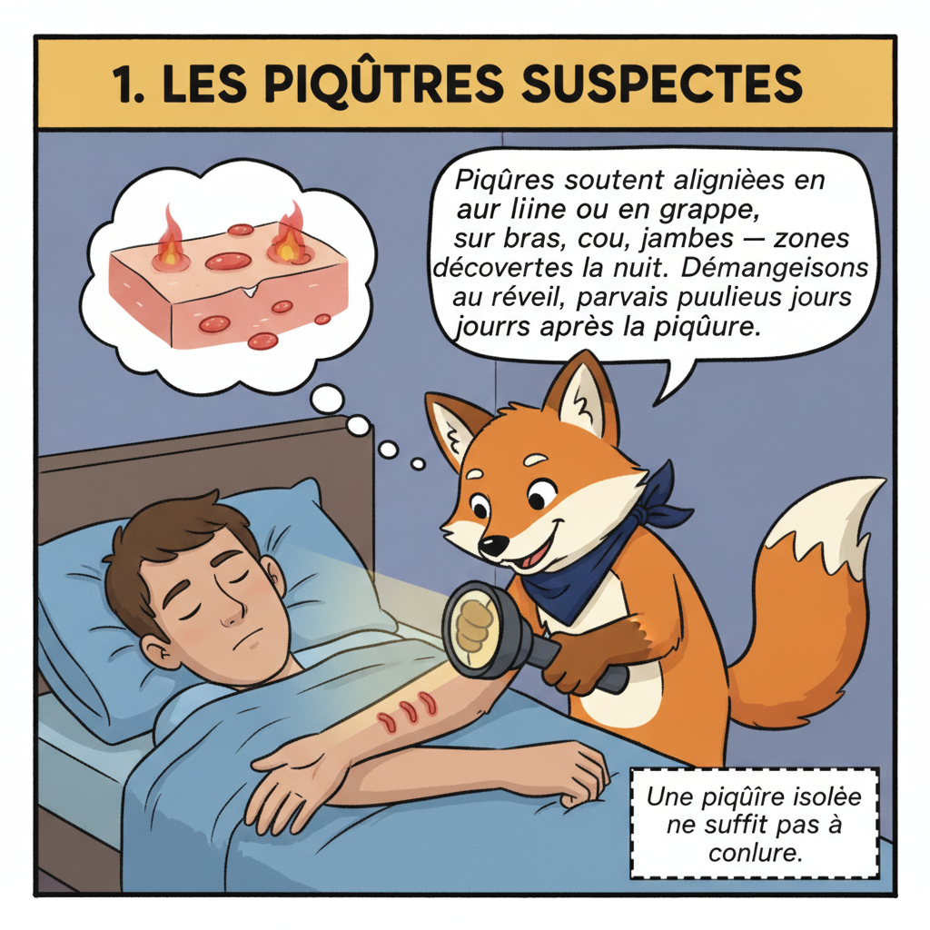 1. Les piqûres suspectes